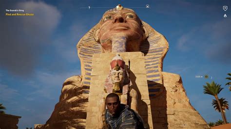 assassin's creed origins under sphinx.